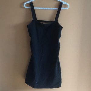 black strappy bodycon brandy melville dress